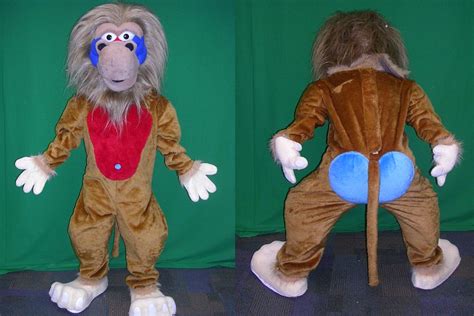 Baboon mascot costume